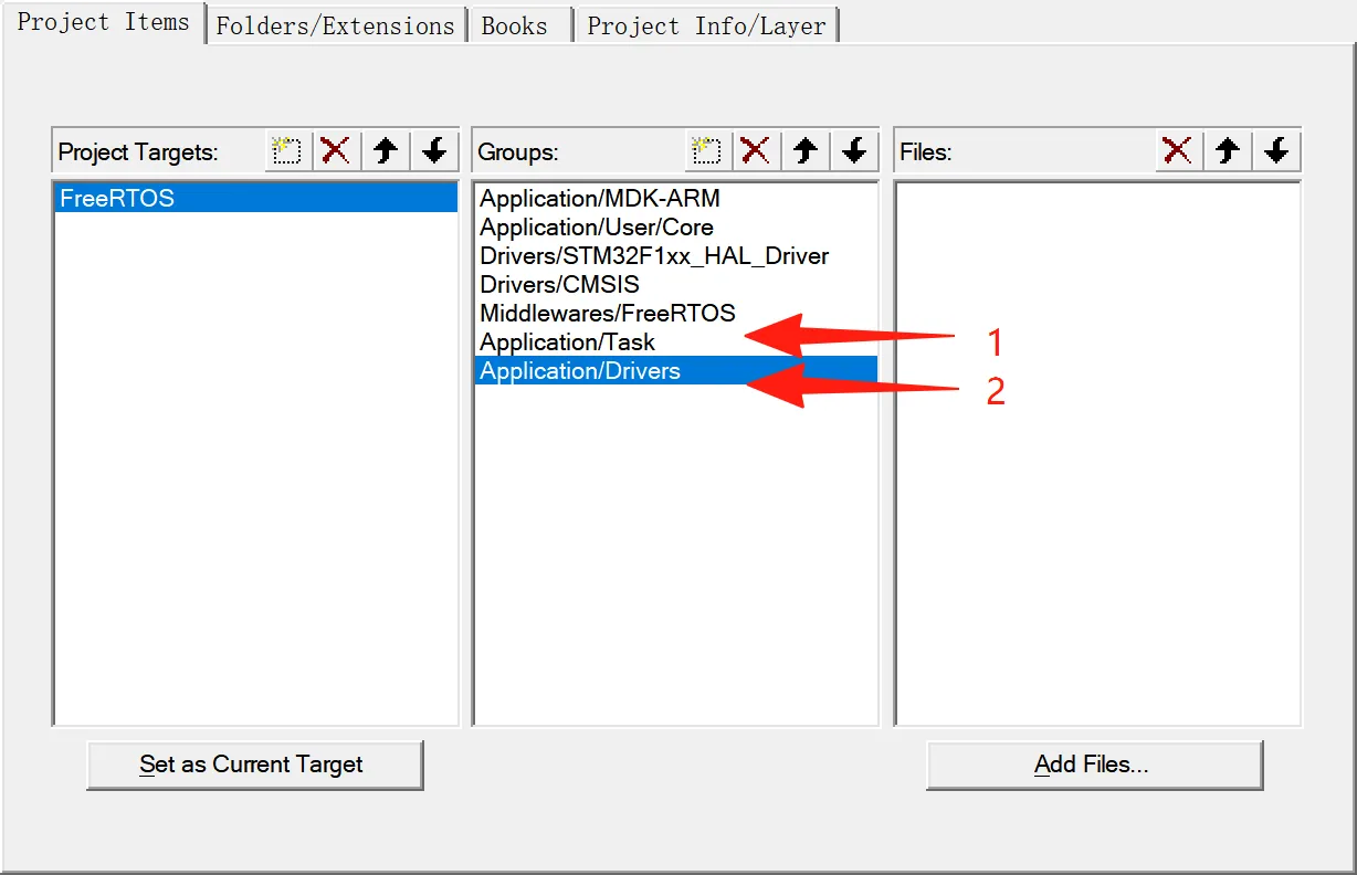 图5-10 项目管理列表